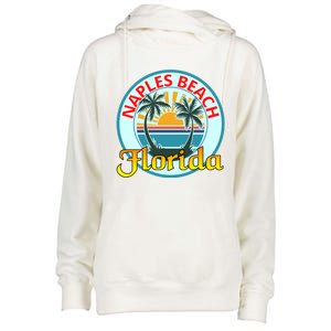 Beach Please Naples Beach Florida Beach Spring Break Gift Womens Funnel Neck Pullover Hood