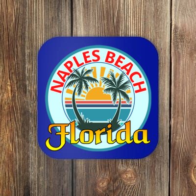 Beach Please Naples Beach Florida Beach Spring Break Gift Coaster