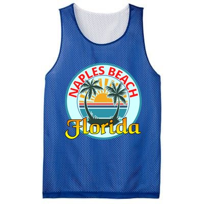 Beach Please Naples Beach Florida Beach Spring Break Gift Mesh Reversible Basketball Jersey Tank