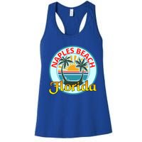 Beach Please Naples Beach Florida Beach Spring Break Gift Women's Racerback Tank