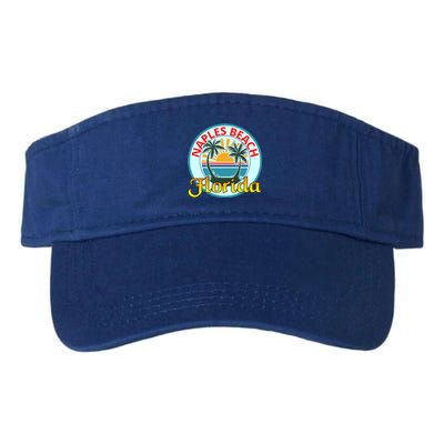 Beach Please Naples Beach Florida Beach Spring Break Gift Valucap Bio-Washed Visor