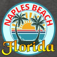 Beach Please Naples Beach Florida Beach Spring Break Gift Vector Backpack