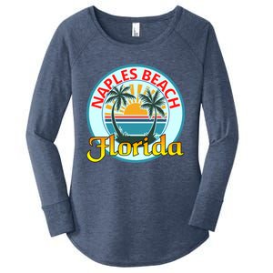 Beach Please Naples Beach Florida Beach Spring Break Gift Women's Perfect Tri Tunic Long Sleeve Shirt