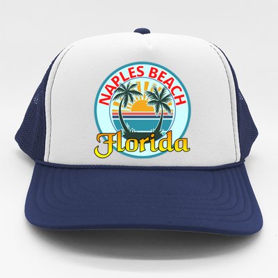 Beach Please Naples Beach Florida Beach Spring Break Gift Trucker Hat