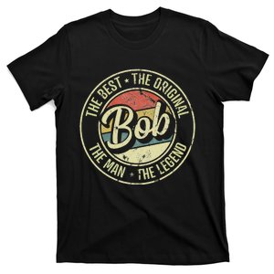 Bob Personal Name First Name Retro Bob T-Shirt