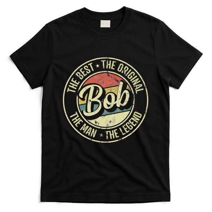 Bob Personal Name First Name Retro Bob T-Shirt