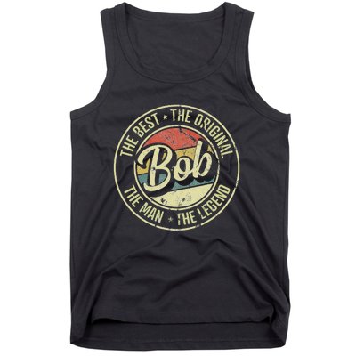 Bob Personal Name First Name Retro Bob Tank Top