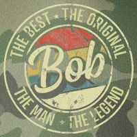 Bob Personal Name First Name Retro Bob Legacy Tie Dye Trucker Hat