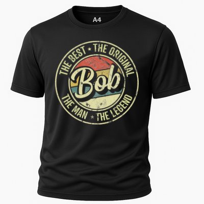 Bob Personal Name First Name Retro Bob Performance Shirt