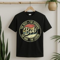 Bob Personal Name First Name Retro Bob T-Shirt
