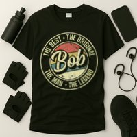 Bob Personal Name First Name Retro Bob T-Shirt