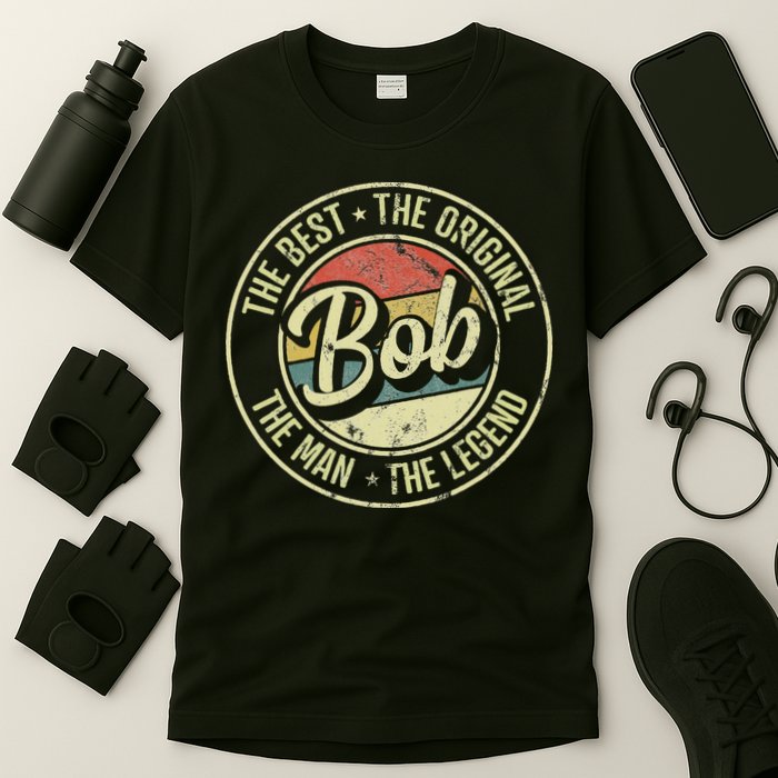 Bob Personal Name First Name Retro Bob T-Shirt