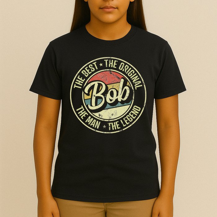Bob Personal Name First Name Retro Bob T-Shirt