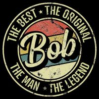 Bob Personal Name First Name Retro Bob T-Shirt