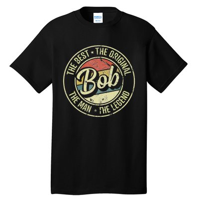 Bob Personal Name First Name Retro Bob Tall T-Shirt