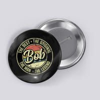 Bob Personal Name First Name Retro Bob Button