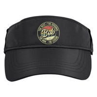 Bob Personal Name First Name Retro Bob Adult Drive Performance Visor