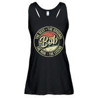 Bob Personal Name First Name Retro Bob Ladies Essential Flowy Tank