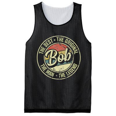 Bob Personal Name First Name Retro Bob Mesh Reversible Basketball Jersey Tank
