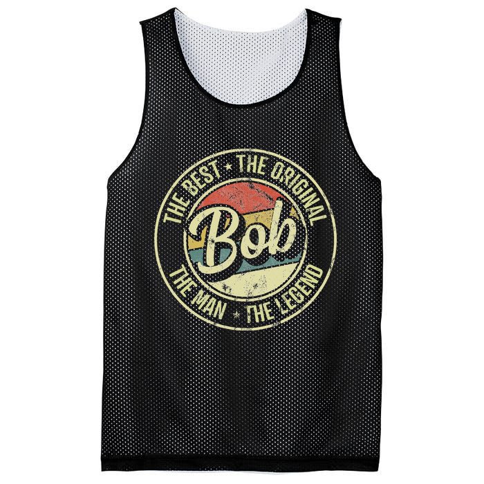 Bob Personal Name First Name Retro Bob Mesh Reversible Basketball Jersey Tank