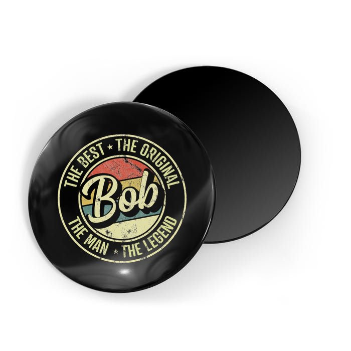 Bob Personal Name First Name Retro Bob Magnet