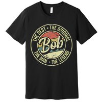 Bob Personal Name First Name Retro Bob Premium T-Shirt