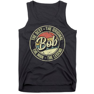 Bob Personal Name First Name Retro Bob Tank Top