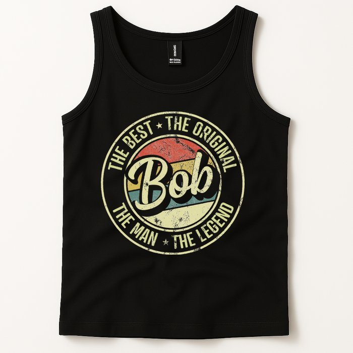 Bob Personal Name First Name Retro Bob Tank Top