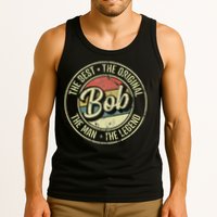 Bob Personal Name First Name Retro Bob Tank Top