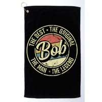 Bob Personal Name First Name Retro Bob Golf Towel