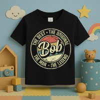 Bob Personal Name First Name Retro Bob Toddler T-Shirt