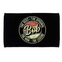 Bob Personal Name First Name Retro Bob Microfiber Hand Towel