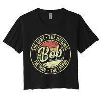Bob Personal Name First Name Retro Bob Crop Top