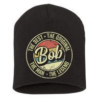 Bob Personal Name First Name Retro Bob Short Acrylic Beanie