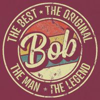 Bob Personal Name First Name Retro Bob 16oz Travel Tumbler