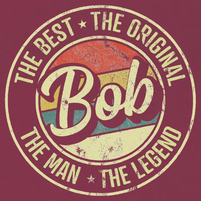 Bob Personal Name First Name Retro Bob 16oz Travel Tumbler