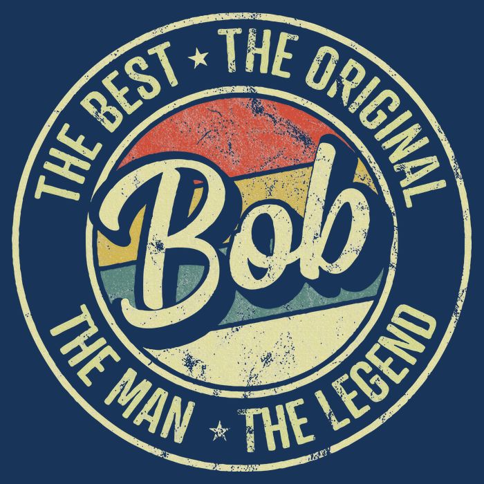 Bob Personal Name First Name Retro Bob Infant Baby Jersey Bodysuit