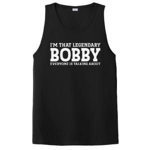 Bobby Personal Name First Name Funny Bobby PosiCharge Competitor Tank