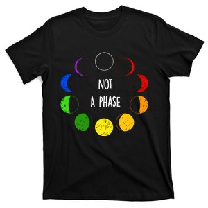 Bi Pride Not A Phase Bisexual Pride LGBT LGBTQ Pride Month T-Shirt