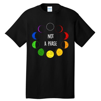 Bi Pride Not A Phase Bisexual Pride LGBT LGBTQ Pride Month Tall T-Shirt