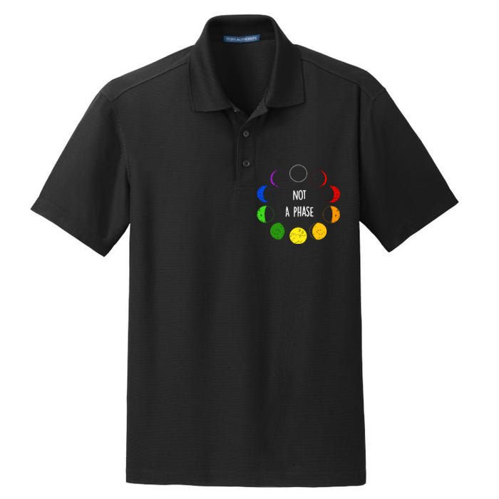 Bi Pride Not A Phase Bisexual Pride LGBT LGBTQ Pride Month Dry Zone Grid Polo