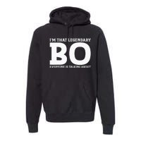 Bo Personal Name Funny Bo Premium Hoodie