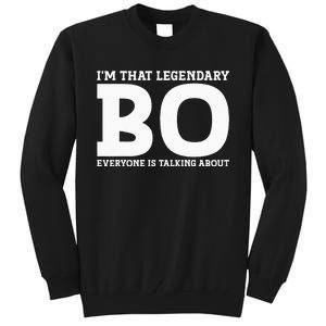 Bo Personal Name Funny Bo Tall Sweatshirt