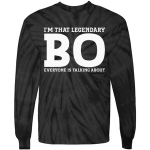 Bo Personal Name Funny Bo Tie-Dye Long Sleeve Shirt