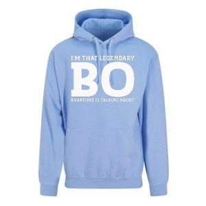 Bo Personal Name Funny Bo Unisex Surf Hoodie