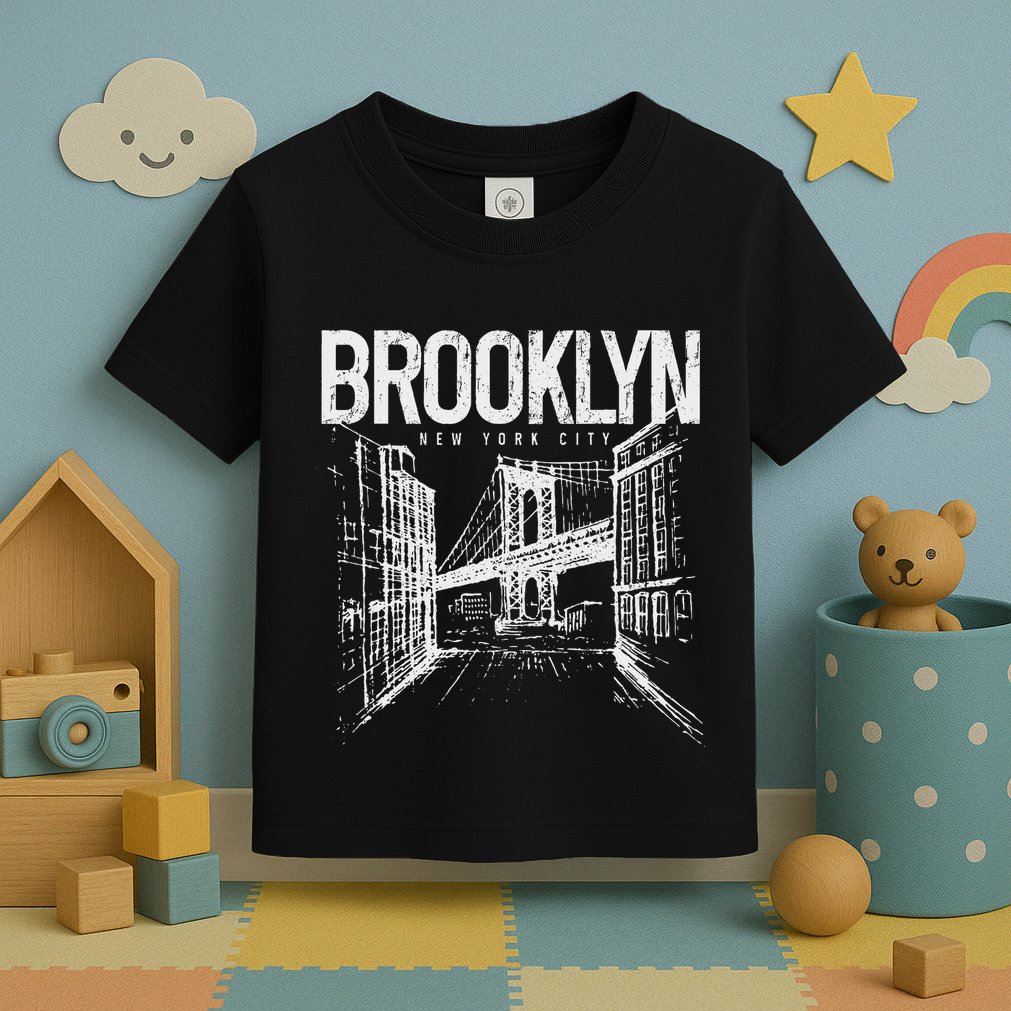 Brooklyn Pride Nyc New York City Ny Brooklyn Bridge Toddler T-Shirt