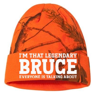 Bruce Personal Name Funny Bruce Kati Licensed 12" Camo Beanie