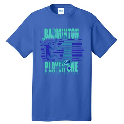 Badminton Player One Funny Gift Tall T-Shirt