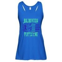 Badminton Player One Funny Gift Ladies Essential Flowy Tank