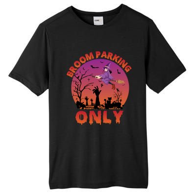 Broom Parking Only Gift Tall Fusion ChromaSoft Performance T-Shirt